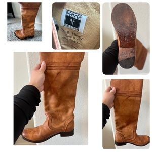Frye Tan Boots
